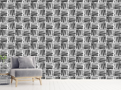 patterned-wallpaper-painted-stripes