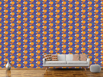 patterned-wallpaper-pompon-blue