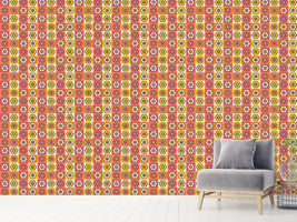 patterned-wallpaper-bohemian-flower-patchwork