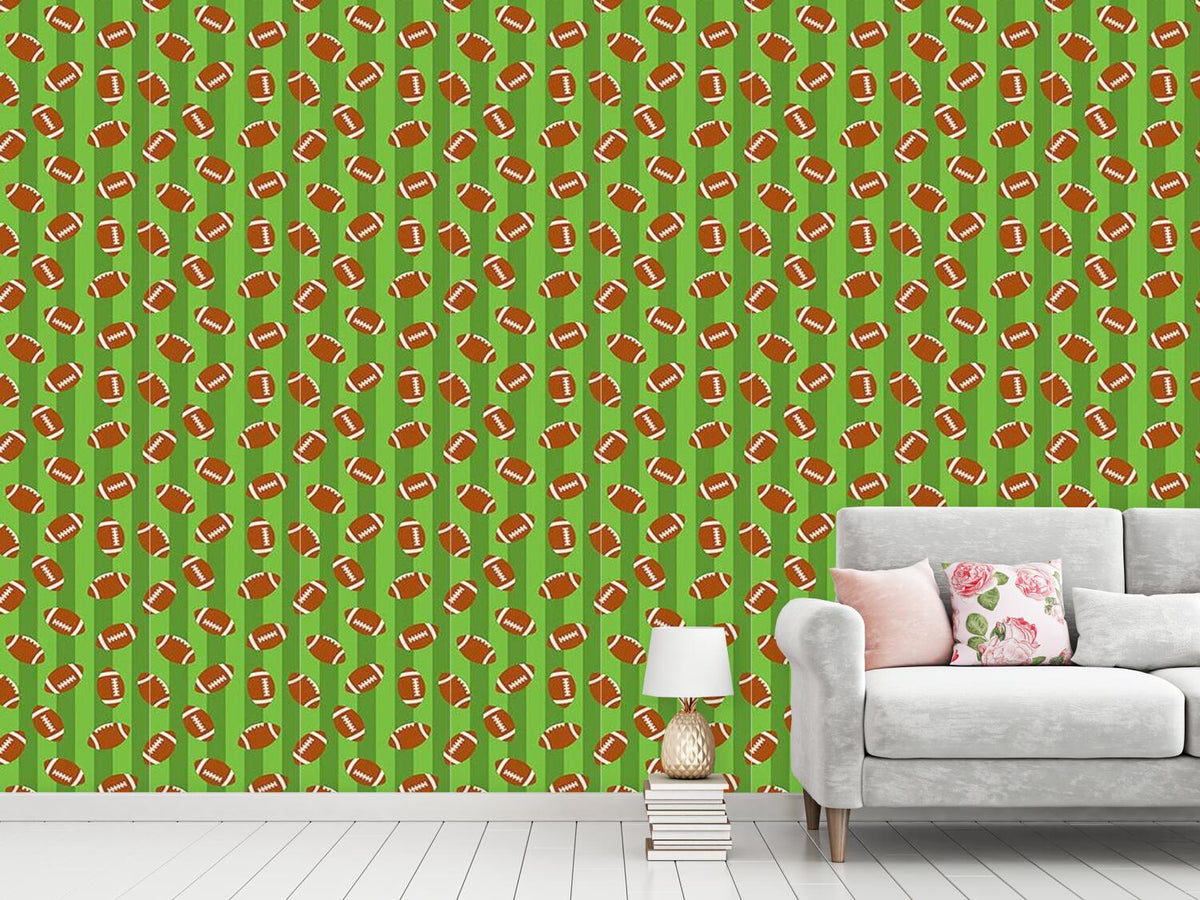 patterned-wallpaper-football-green