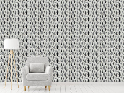 patterned-wallpaper-in-the-winter-forest