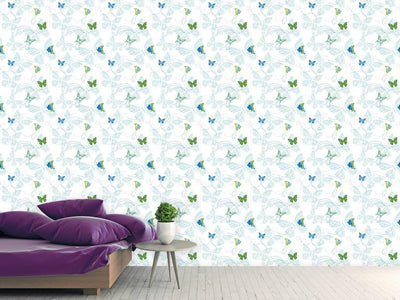 patterned-wallpaper-butterflies-on-the-waterside