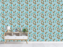 patterned-wallpaper-bouncing-bunnies-blue