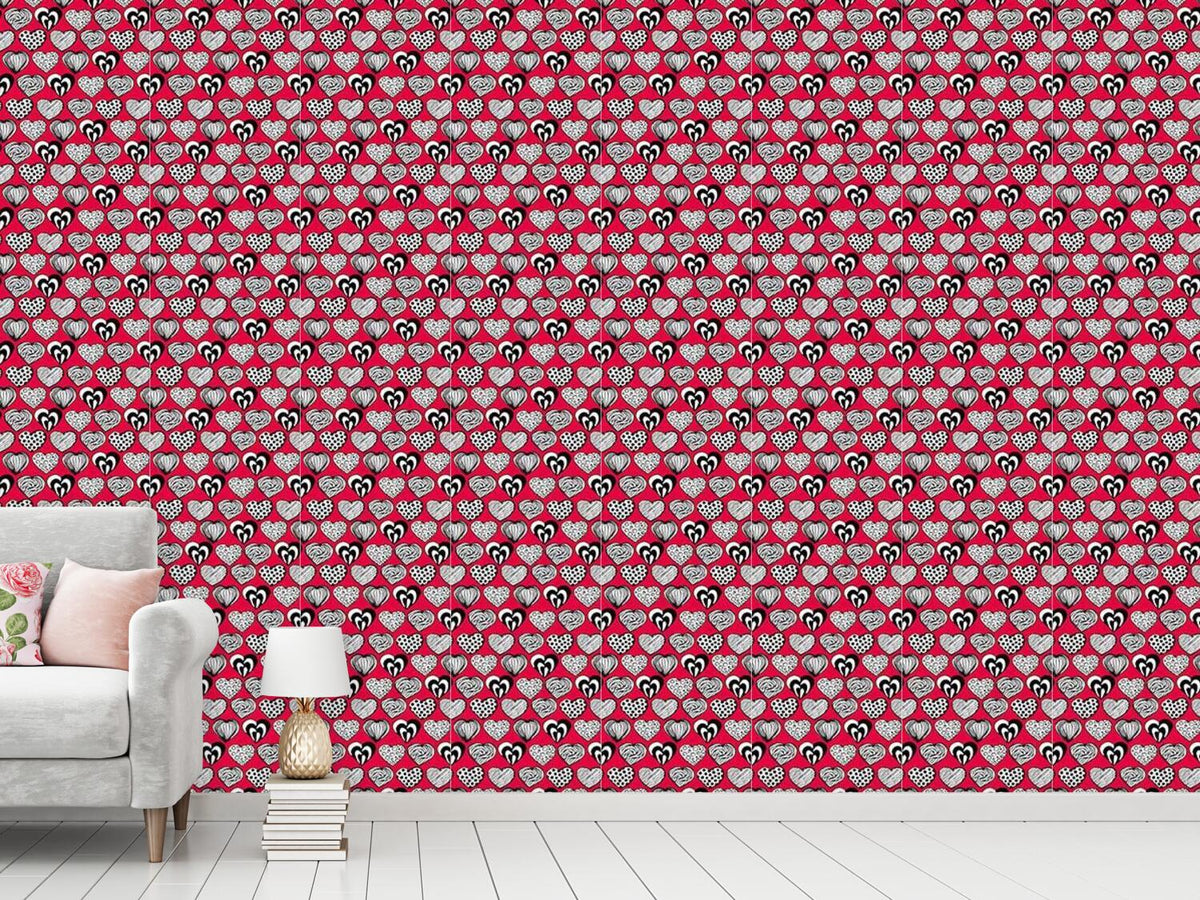 patterned-wallpaper-funny-hearts