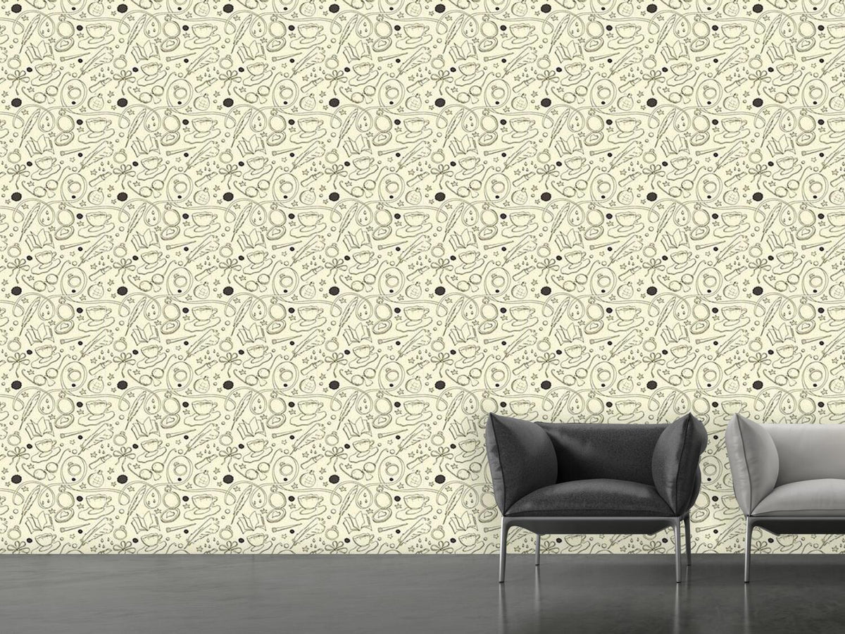 patterned-wallpaper-sketchboard-retro