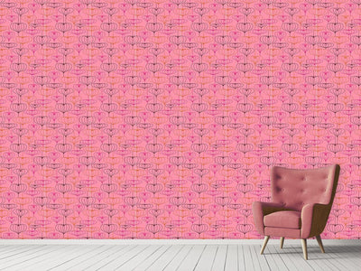 patterned-wallpaper-heart-lantern-pink