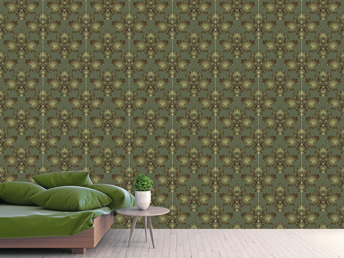 patterned-wallpaper-modern-brocade-design