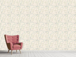 patterned-wallpaper-flying-goose-outline