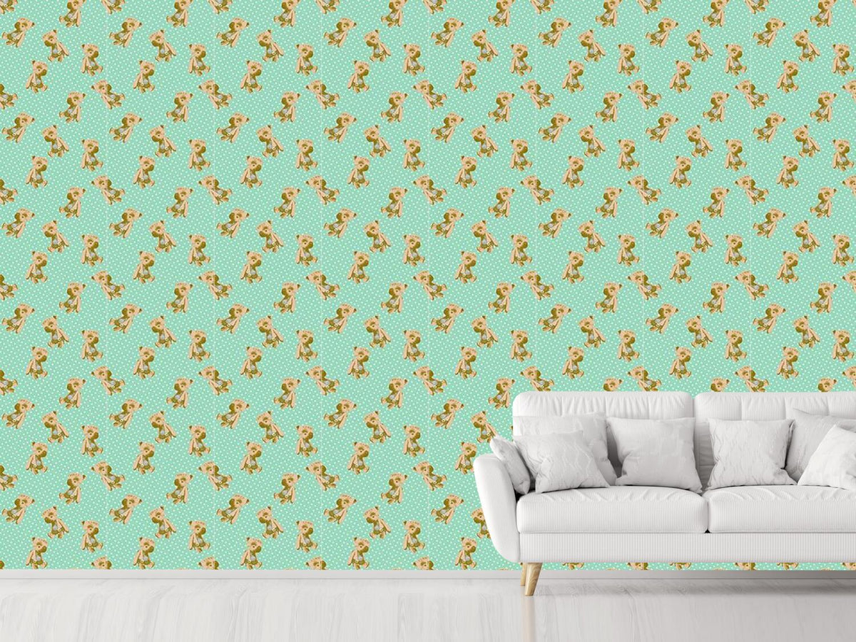 patterned-wallpaper-my-first-teddy