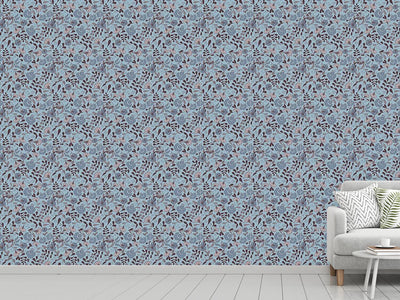 patterned-wallpaper-folklore-flower-nostalgia