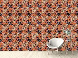 patterned-wallpaper-rock-orange