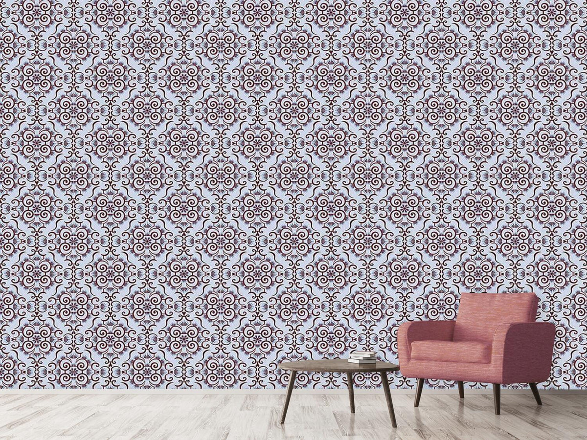 patterned-wallpaper-spitzen-idol-blue