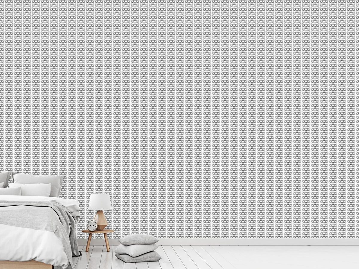 patterned-wallpaper-floral-silhouettes