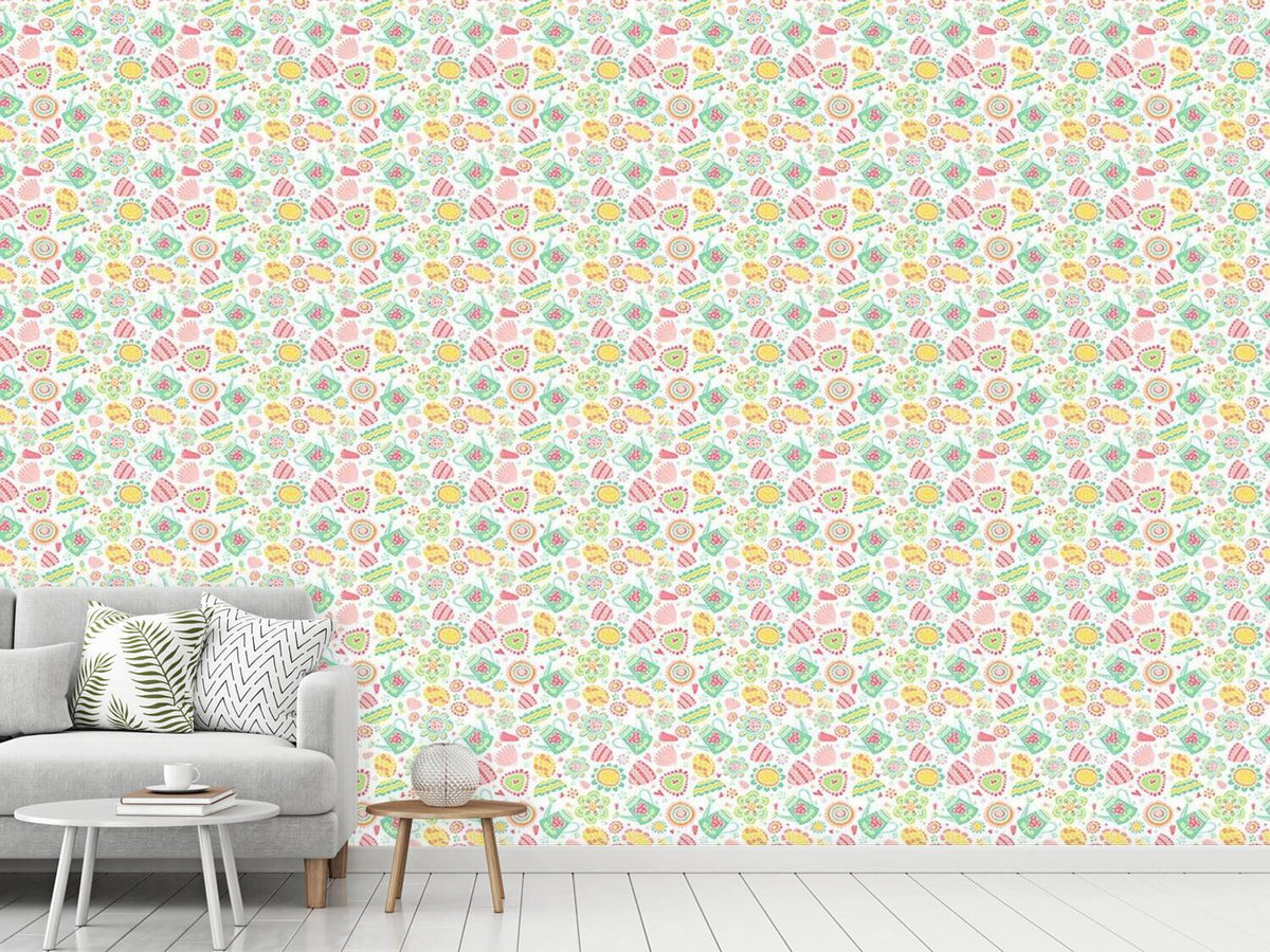 patterned-wallpaper-gardening-society