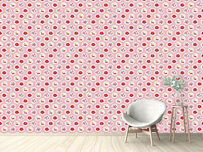 patterned-wallpaper-grannys-cherry-garden-pink