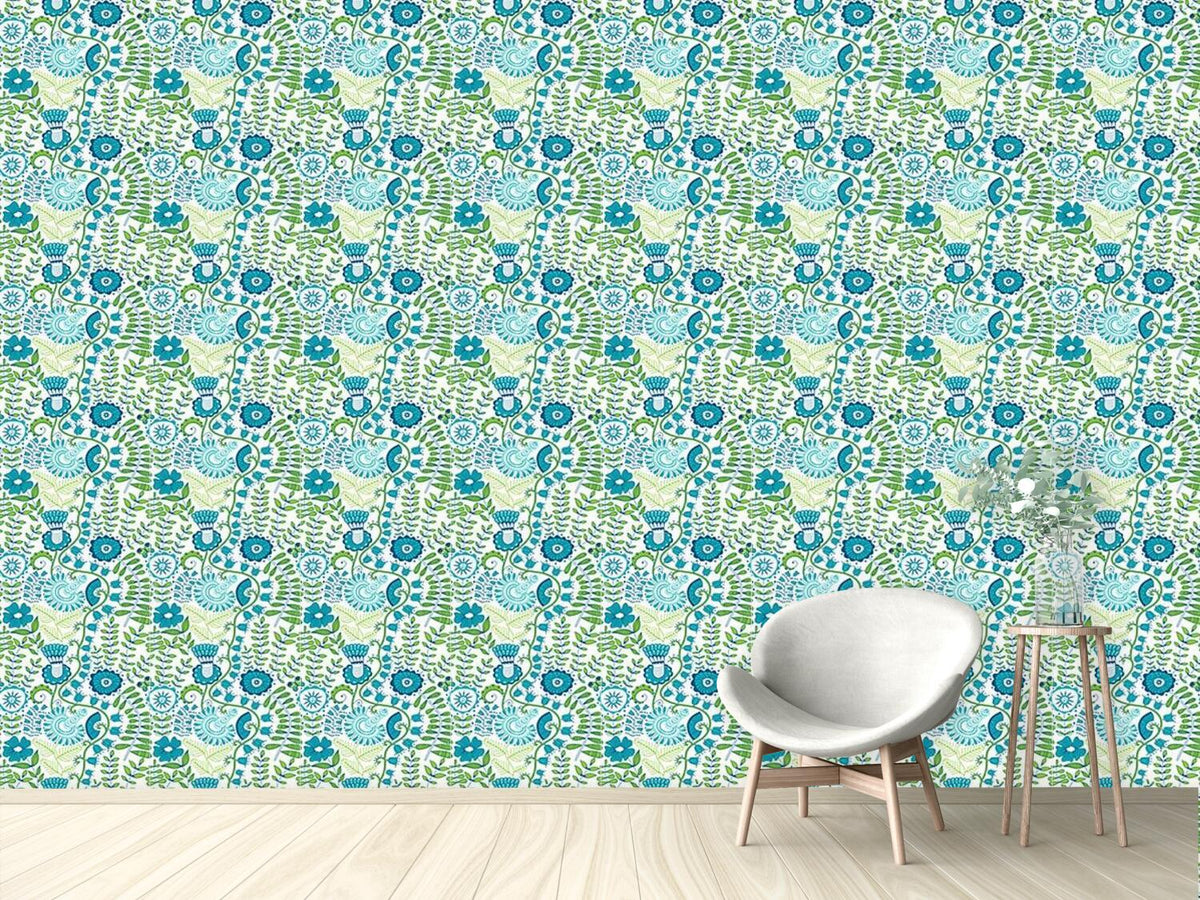 patterned-wallpaper-secrets-in-the-spring-garden