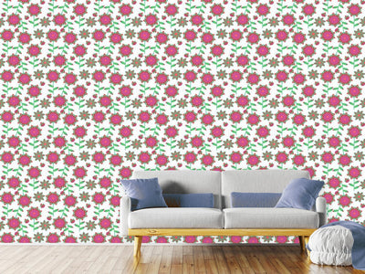 patterned-wallpaper-small-flower-quilt