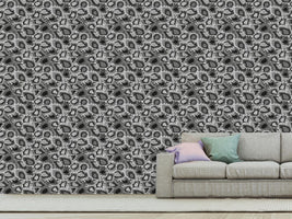 patterned-wallpaper-floral-supernovas-monochrome