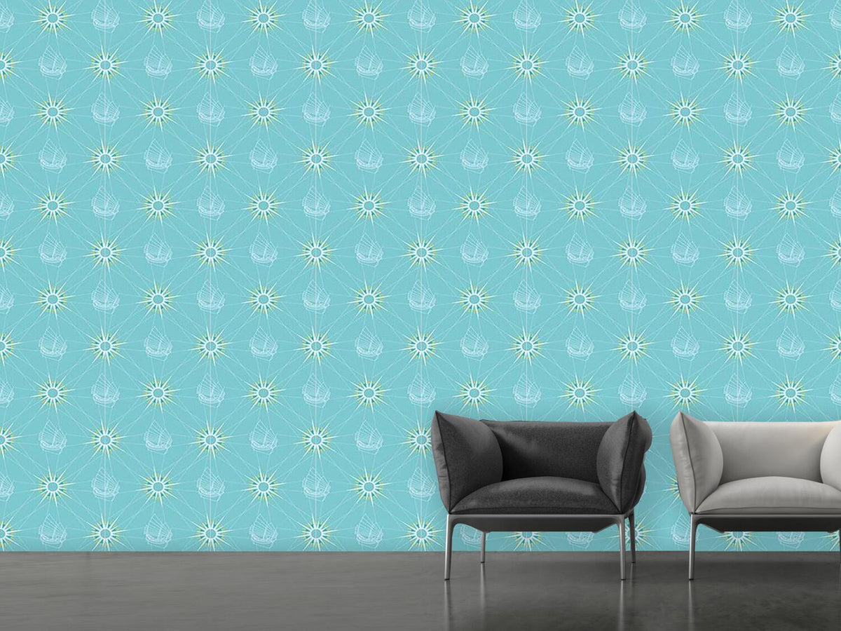 patterned-wallpaper-sailing-pattern