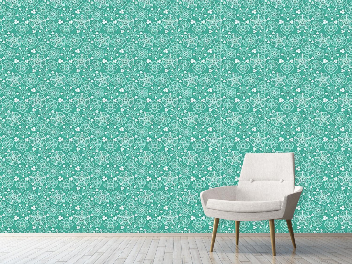 patterned-wallpaper-lace-flowers