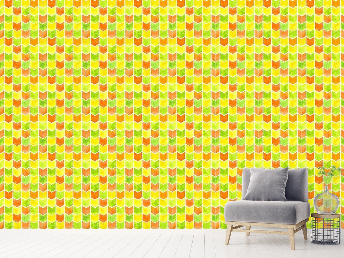 patterned-wallpaper-summer-zigzag