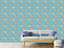 patterned-wallpaper-retro-balloon-ride