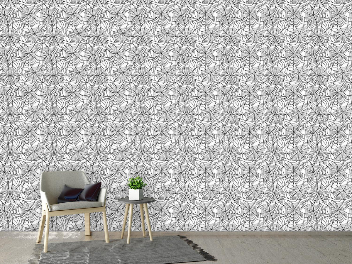 patterned-wallpaper-cobweb