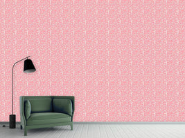 patterned-wallpaper-berry-twigs