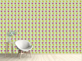 patterned-wallpaper-violas