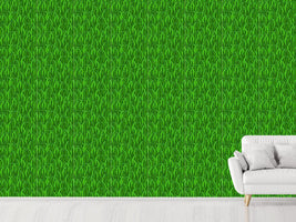 patterned-wallpaper-in-the-green-grass