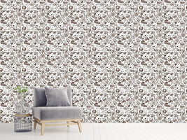 patterned-wallpaper-vintage-christmas-pleasures