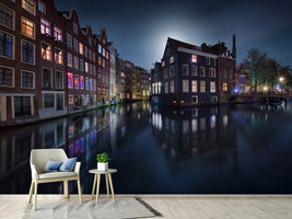 photo-wallpaper-moonlight-over-amsterdam