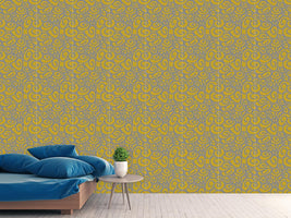 patterned-wallpaper-beginning-and-end-gold-silver