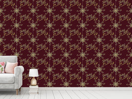 patterned-wallpaper-holy-days-brown