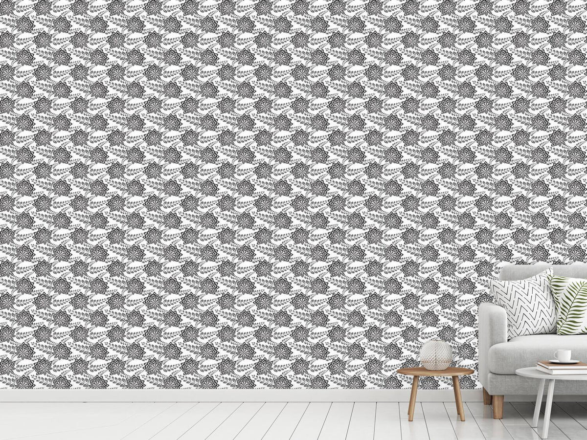 patterned-wallpaper-modern-flowers