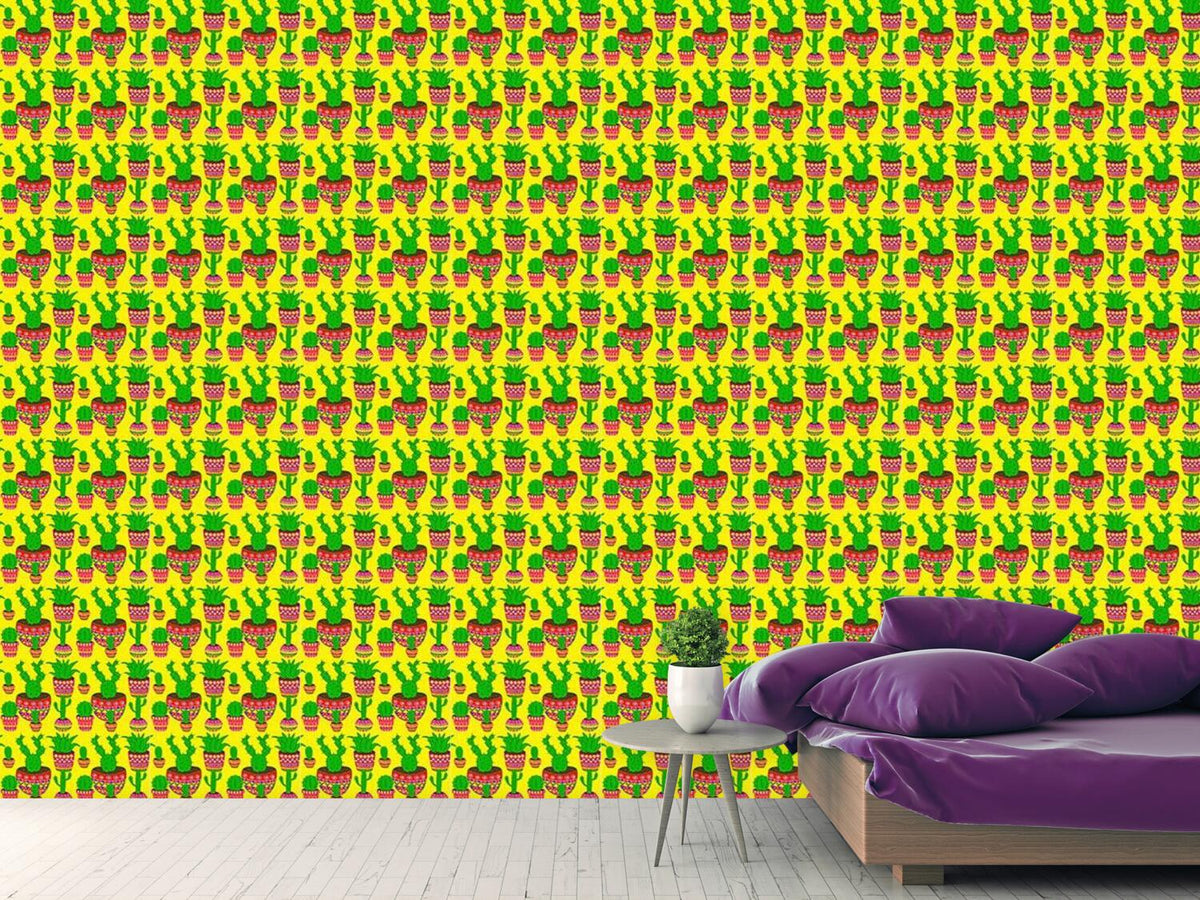 patterned-wallpaper-mexican-cactus