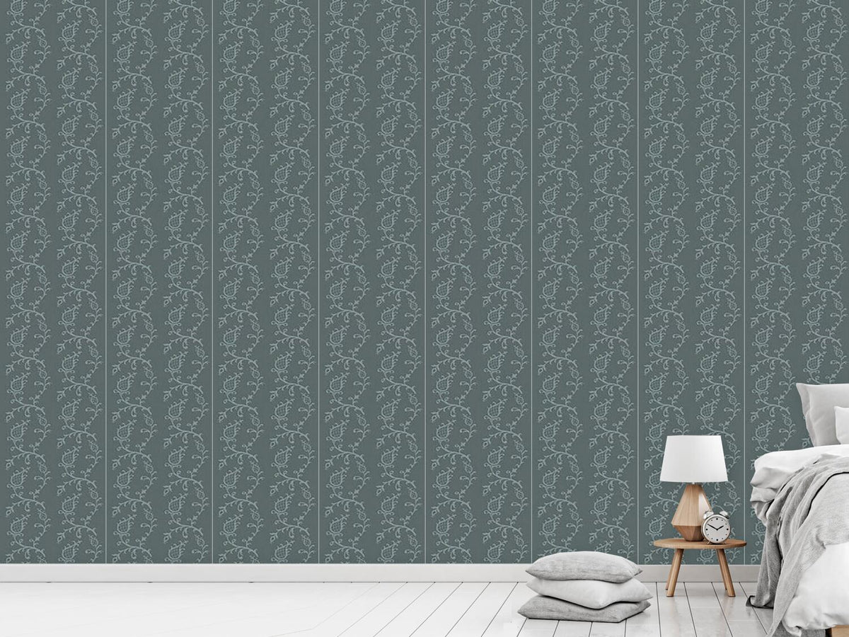 patterned-wallpaper-cinderella-grey