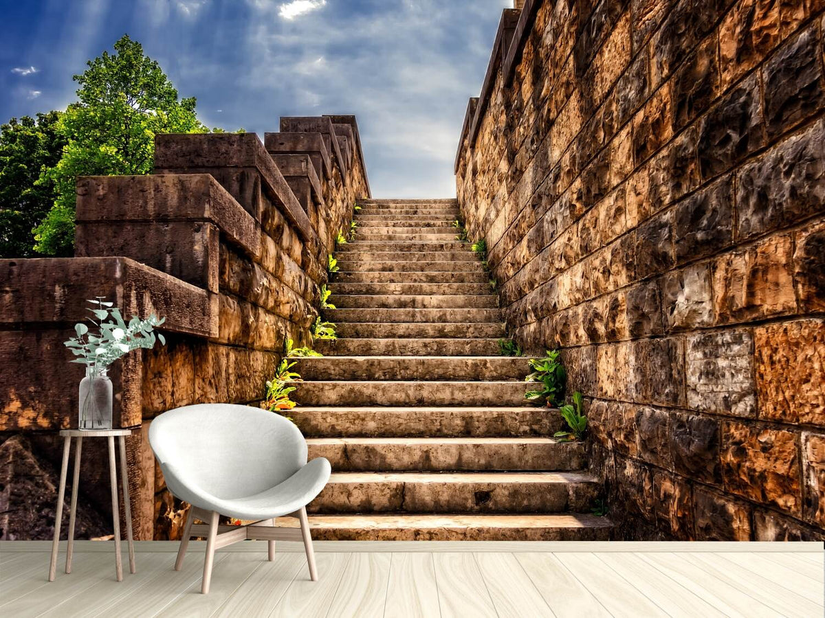 photo-wallpaper-stone-stairs