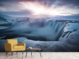 photo-wallpaper-morning-godafoss-x