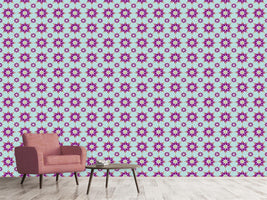 patterned-wallpaper-splendor-tulips-magenta