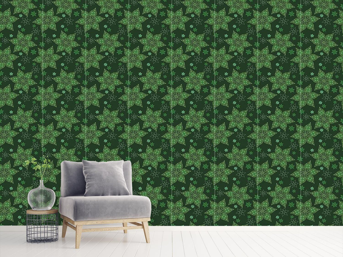 patterned-wallpaper-russian-christmas-stars