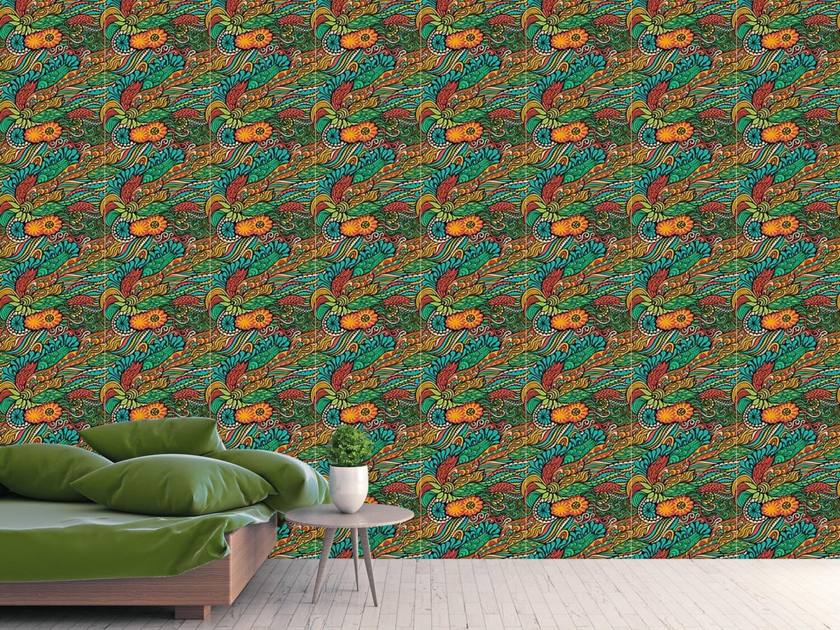 patterned-wallpaper-summer-dragon-fantasies