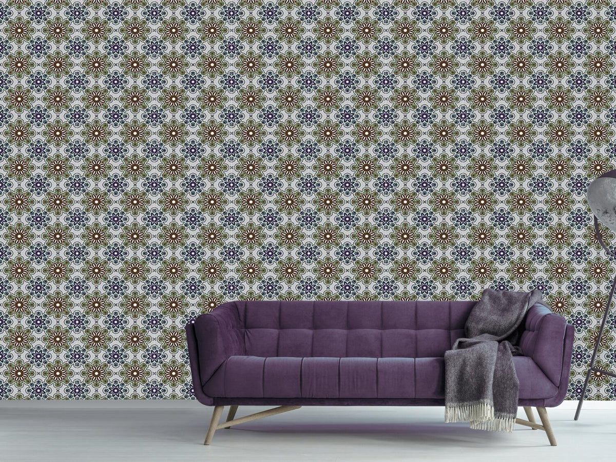 patterned-wallpaper-castleflowers