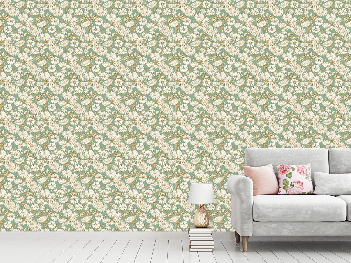 patterned-wallpaper-chicory-and-bladder-campion