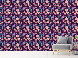 patterned-wallpaper-retro-christmas-baubles