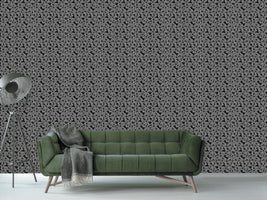 patterned-wallpaper-starfish-monochrome