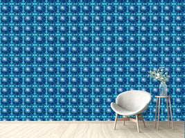 patterned-wallpaper-oceanic-glass-bowls