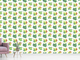 patterned-wallpaper-turning-leaves