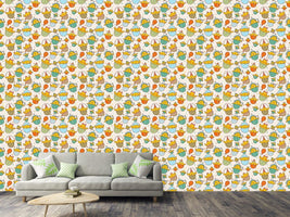 patterned-wallpaper-russian-easter-chicks