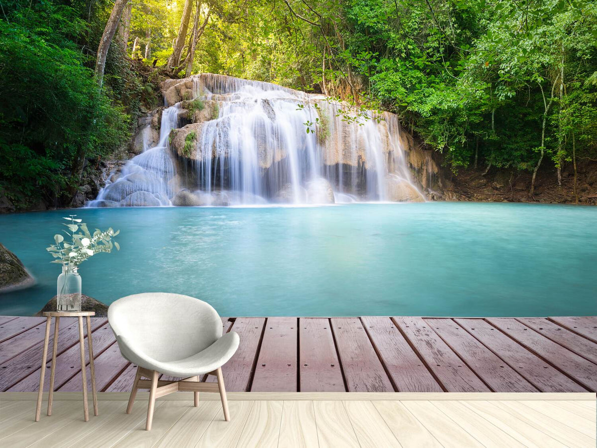 photo-wallpaper-terrace-at-the-waterfall